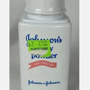 SEALED Vintage Johnsons Baby Powder Mini 1.5 Oz Purest Protection Original 1985